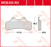 TRW Lucas Racing surface MCB635RQ