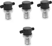 SHINEOFI Rv Water Filter Strainer with Thread Mesh Inline Filter for Garden Water Hose for Caravans Boats and Outdoor Use