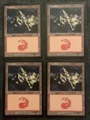 7x Mountain NM-LP Odyssey Multiple Art MTG Magic The Gathering
