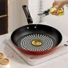 Universal Non-Stick Pan Flat Bottom Steak Skillet Frying Pan Induction Cooker