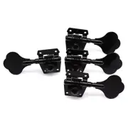 3R1L Black Vintage Open Style 4-strings Bass Tuning Pegs Tuners Machines Heads
