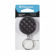 Titanium 900mm Pull Cord Key Reel