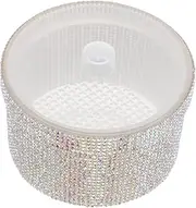 minkissy Nail Tools Cleaner Box: Nail Drill Bit Container Plastic Sterilizer Case Sterilizer Cup For Soaking Bowls Drill Bits Tweezers For Manicure Equipment