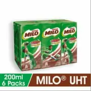 Nestle | MILO Activ-Go Chocolate Malt Drink UHT (6 x 200ml)