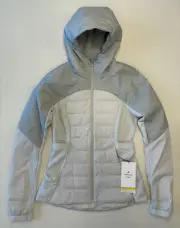 Lululemon Womens Down For It All Jacket Vapor Gray 700 Fill Size 6 NWT