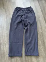 NEW Yeezy Gap H10 Polar Fleece Navy Blue Pants Men's Size SMALL
