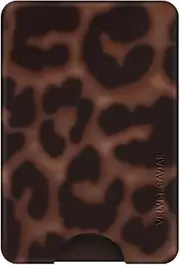 VELVET CAVIAR compatible with MagSafe Wallet - Magnetic Card Holder Wallet for iPhone 12/13/14/15, It Girl Leopard, Magnetic Wallet
