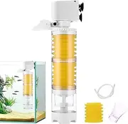 Aquarium Sponge Filter - Internal Tank Filter, High-Efficiency Water Cleaner, Silent Oxygenation System | Multi-Layer Filtration Ensures Clear Water, Durable Design Perfect for Small Large Fish Tanks