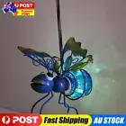 Solar Hanging Bug Light Bug Fairy Lights Bug Glowing Lamp for Outside Lawn Decor