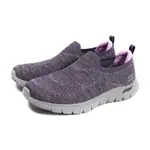 SKECHERS ARCHFIT 運動鞋 女鞋 紫色 寬楦 104371WPLUM NO637