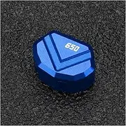 Motorbike Button Cover for KA&WASAKI Z650 Z 650 2016-2023 Motorcycle Switch Button Turn Signal Switch Key Cap(Blue)