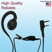 Radio Swivel Earpiece Earhook for 2 Pin Baofeng Retevis UV-8R UV-82 RT-5R H-777