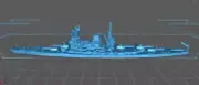 Battlecruiser - Amagi - IJN - Wargaming - Axis and Allies - Naval Miniature - Vi