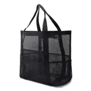 Large Mesh Beach Bag Waterproof and Sandproof Perfect for Gym Beach Swimming