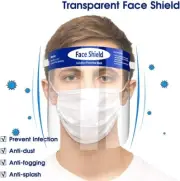 5 Safety Face Shield Full Face Clear Anti Fog Transparent Isolation Protective