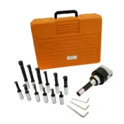 3Inch Boring Head With R8 Shank 12Pcs 3/4" Carbide Boring Bar Set For Milling US