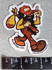 Authentic Bart Bridge Vinyl Sticker Decal Clothing Patches Hats Hat Ballcap