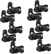 HOMSFOU 10pcs Action Camera Adapter Long Thumb Screws for Vertical Mounting Secure Buckle Accessories for Super Camera Mounts Compatible with