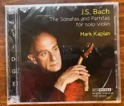 cd J.S. Bach: Sonatas & Partitas Mark Kaplan - violin SEALED