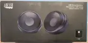Adesso Xtream S4 USB-Powered Desktop Computer Speaker with Dynamic Sound - 5W x