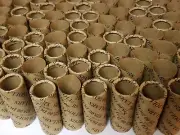 100 Dollar Size Paper Coin Wrappers. Pre-Crimped 1 End Shotgun Rolls $25 Dollars