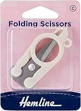 Hemline Hangsell 353.F Blister Carded Folding Scissors