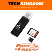 Shintaro USB 3.0 SD Card Reader – Fast Transfer, MicroSD/SD Support