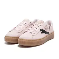 在飛比找momo購物網優惠-【PUMA】休閒鞋 女鞋 運動鞋 麂皮 Suede Plat