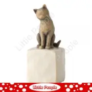 Willow Tree - Figurine Love My Cat (Dark) Collectable Gift