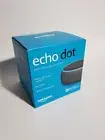 Amazon Echo Dot 3rd Gen Smart Speaker Alex Charcoal Brand New In Box with Seal.