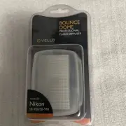 Vello Bounce Dome (Diffuser) for Nikon SB-900 & SB-910 Speedlights Brand New!