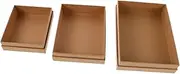 LALADEFIEE 3pcs Cardboard Jewelry Boxes Paper Present Boxes Perfume Lipstick Box With Lids For Elegant Presents Packaging And Display Ideal For Birthdays Weddings And Special Occasions