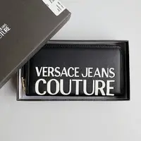 在飛比找樂天市場購物網優惠-美國百分百【全新真品】Versace 凡賽斯 皮夾 logo