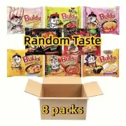 Samyang 8packs Turkey Noodles, Assorted Flavor Combination