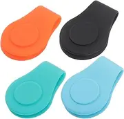 SUPVOX 4pcs Hat Clip Golf Markers Golf Hat Clip Marker Convenient Golfs Marker Golf Line Marker Golf Club Cleaner Brush Golf Divot Tool Golf Golf Tool Vice Golf Silica Gel