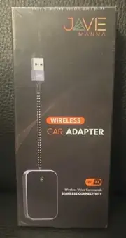 Javie Manna 2025 Wireless CarPlay Adapter for iPhone, iOS10+ (No Android Auto)