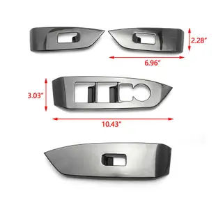 汽車內門扶手蓋貼 車窗開關面板調節蓋裝飾貼 汽車裝飾配件 適用於馬自達CX-5 2017-2020