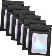 NULYLU 100Pcs Jewelry Bags Sealing Pouches for Charms present Packaging for Storing Earrings Necklaces and Accessories