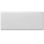 NEW Nobo NCPT24-FS40 2.4kW Compact Panel Heater with Timer & Castors - White