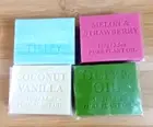4 Pack of Natural Australian Made Fragrant Soaps 100g- PLUS A FREE SOAP BAG!!!