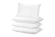 DreamZ Pillows Bed 4 Pack Home Hotel Soft Family Cotton Cover Standard Size Firm
