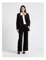 [Cue] Japanese Cotton Corduroy Blazer in Dark Chocolate