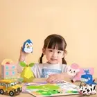 Paper Animal Handmade Origami Montessori Diy Paper-cut Book Kindergarten