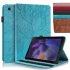 Case For Samsung Galaxy Tab A9 8.7 A9 Plus 11 S9 FE PU Leather Shockproof Cover