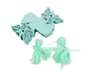 100PCS Wedding Favor Sugar Chocolate Boxes Wedding Decoration for Wedding Birthday Light Blue