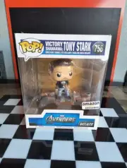 Funko Pop! Deluxe: Marvel Victory Shawarma Tony Stark Amazon Exclusive Brand New