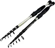 LLEIIshen 1.6m 1.8m 2.1m 2.4m Carp Fishing Rod Multifunction Spinning Rod Carbon Fiber Telescopic Fishing Rod Short Fishing Rod/1315