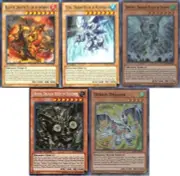 Yugioh Dragon Ruler Tournament Deck - Tempest - Tidal - Blaster 55 Cards - NM