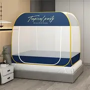 Bunk Bed Curtain Dormitory 200 * 120/150/180cm Blackout Curtain,bunk Bed Curtains Forb Top Bunksingle Tent,Easy Up Portabl Pop Up Canopy,Student Sleep Privacy Bed Screen (Color : A, Size : 2 * 1.5m)
