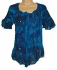 New Jordash Tie Dye Blouse Top 16 18 20 22 24 26 28 Boho Hippy Goth